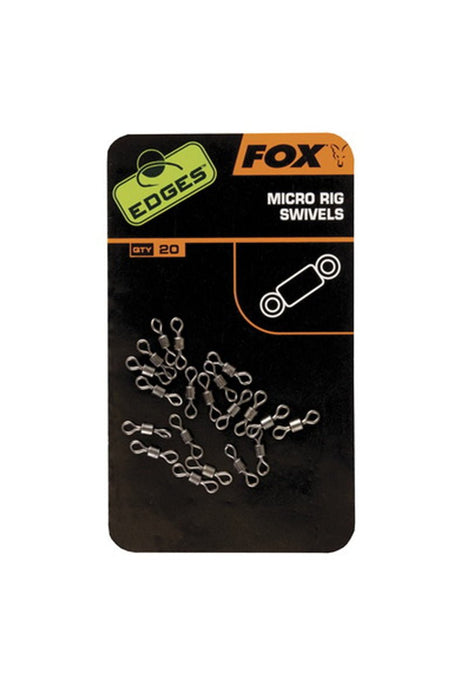 Fox Edges micro rig swivels Reelfishing