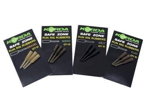 Korda Safe Zone Run Rig Rubbers - Silt Reelfishing